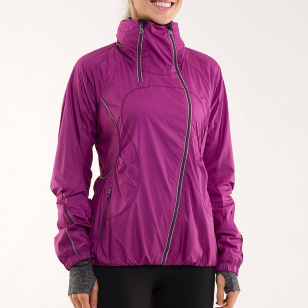 Lululemon Inspire Jacket in Dew Berry